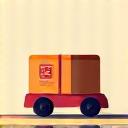 製品納品のイラスト